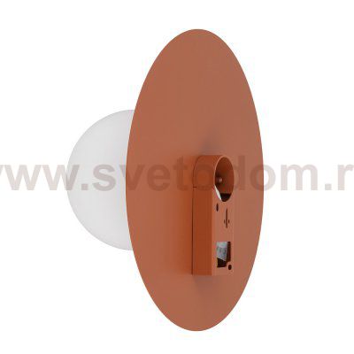 Настенный светильник Nowodvorski Серия Saturn M (Сатурн М) Цвет Terracotta (Терракот) арт. 12437