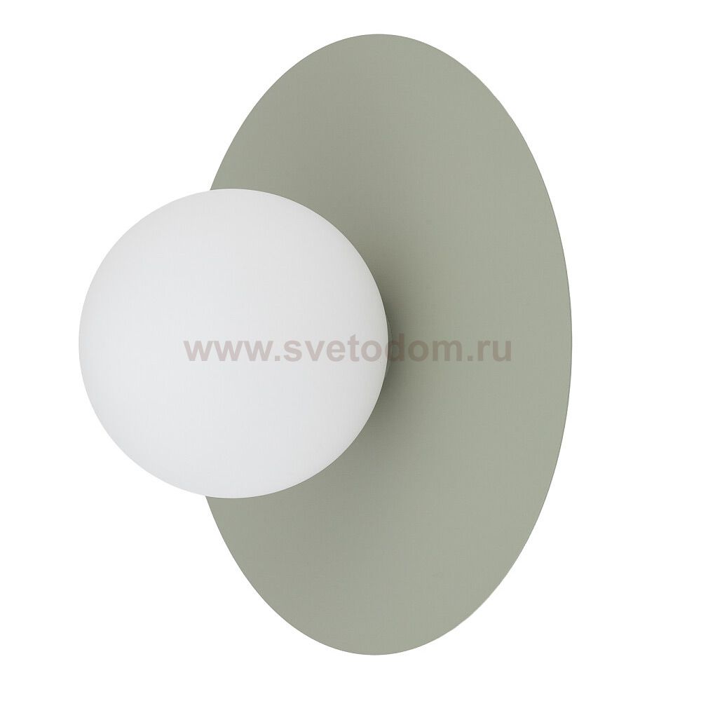 Настенный светильник Nowodvorski Серия Saturn M (Сатурн М) Цвет Sage green (Зеленый шалфей) арт. 12438