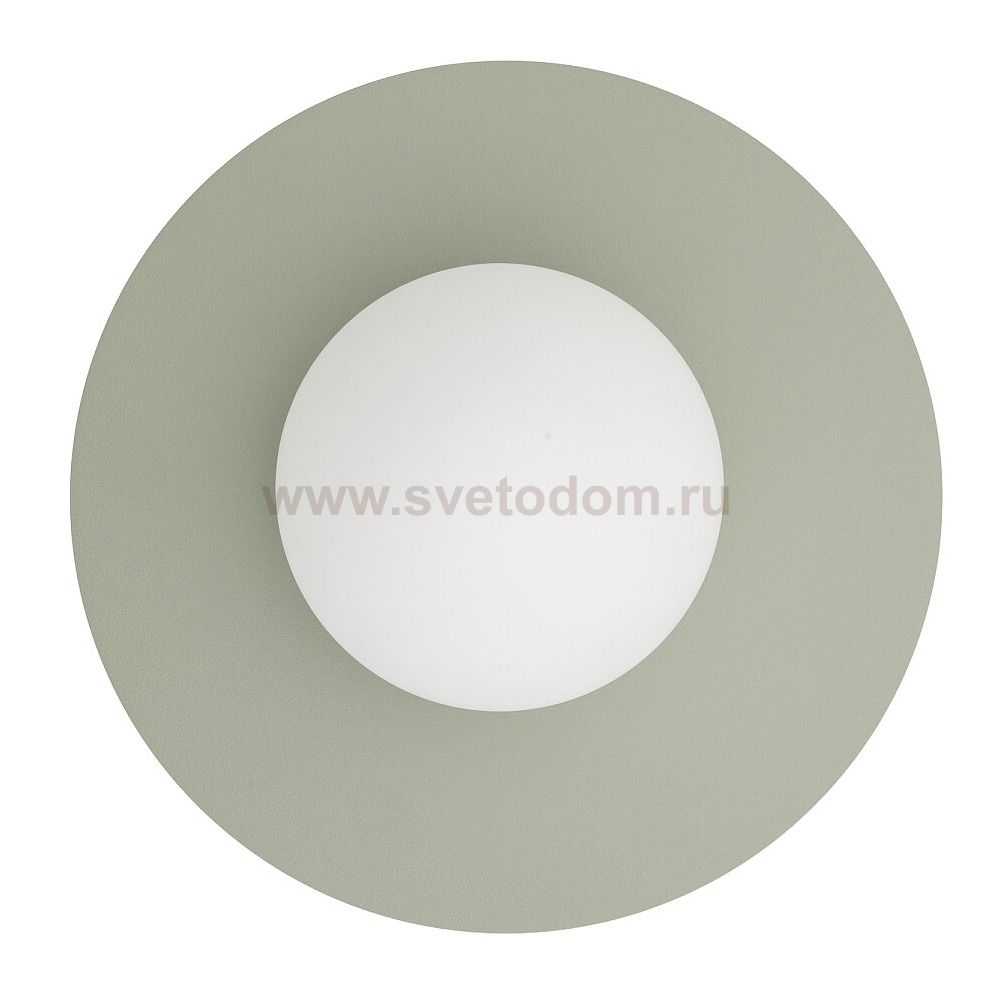 Настенный светильник Nowodvorski Серия Saturn M (Сатурн М) Цвет Sage green (Зеленый шалфей) арт. 12438
