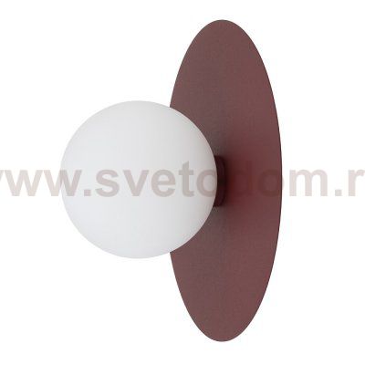 Настенный светильник Nowodvorski Серия Saturn M (Сатурн М) Цвет Burgundy (Бургундия) арт. 12441