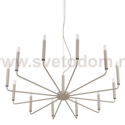 Подвесная люстра Nowodvorski Серия Orto XII B (Орто Твелв B) Цвет Beige (Бежевый) арт. 12526