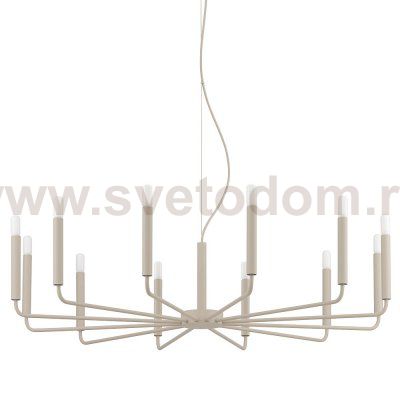 Подвесная люстра Nowodvorski Серия Orto XII B (Орто Твелв B) Цвет Beige (Бежевый) арт. 12526