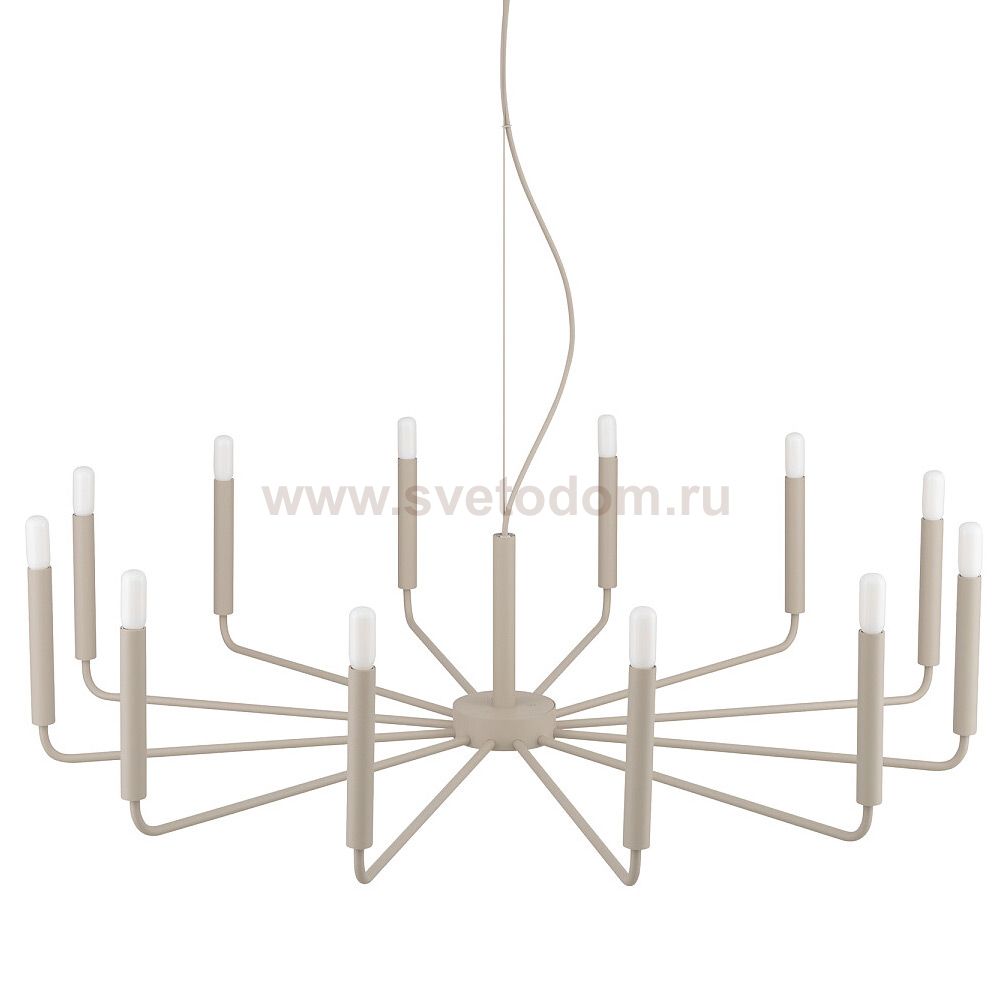 Подвесная люстра Nowodvorski Серия Orto XII B (Орто Твелв B) Цвет Beige (Бежевый) арт. 12526