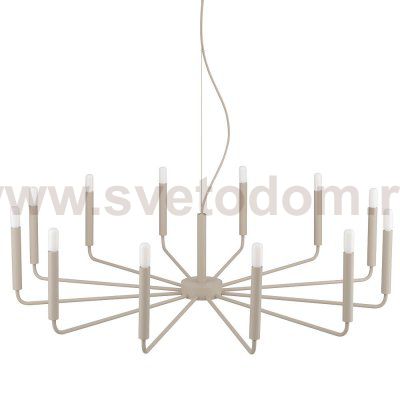 Подвесная люстра Nowodvorski Серия Orto XII B (Орто Твелв B) Цвет Beige (Бежевый) арт. 12526