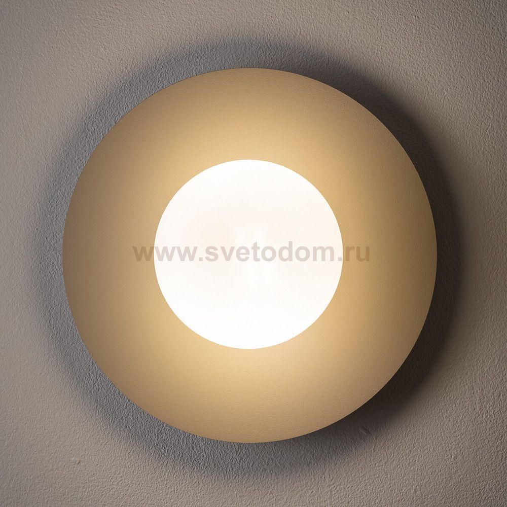Настенный светильник Nowodvorski Серия Saturn M (Сатурн М) Цвет Beige (Бежевый) арт. 12595