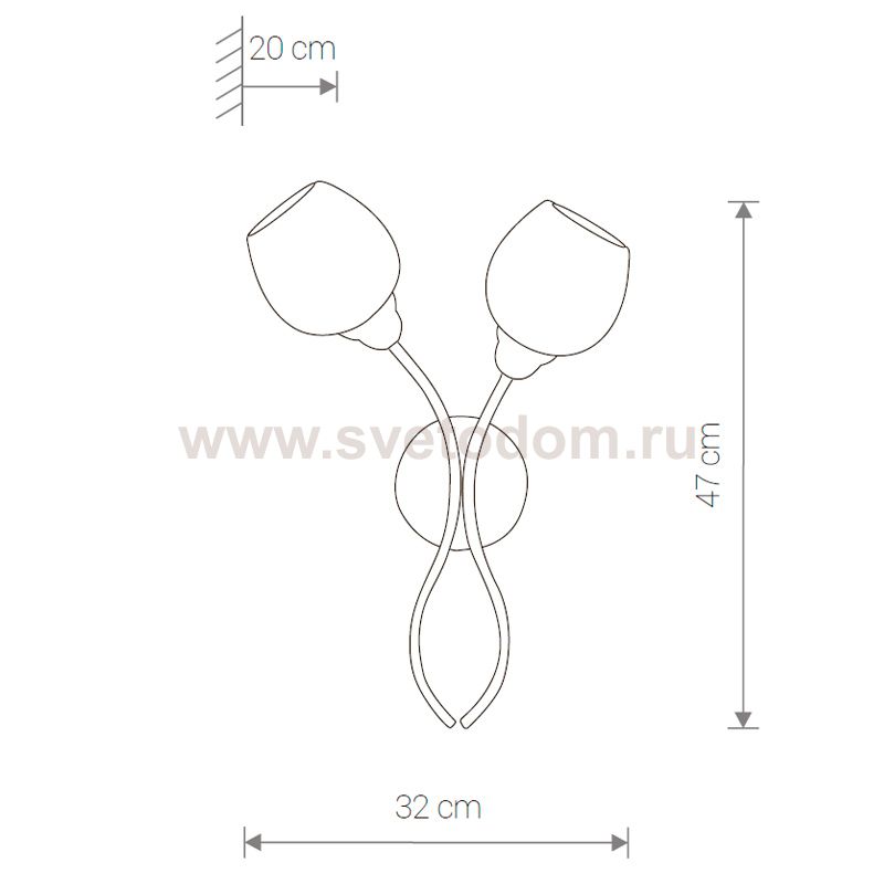 Бра Nowodvorski MIKI II 1510
