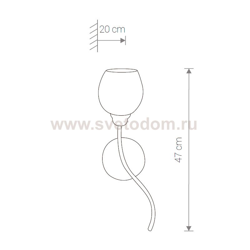 Бра Nowodvorski MIKI I 1845