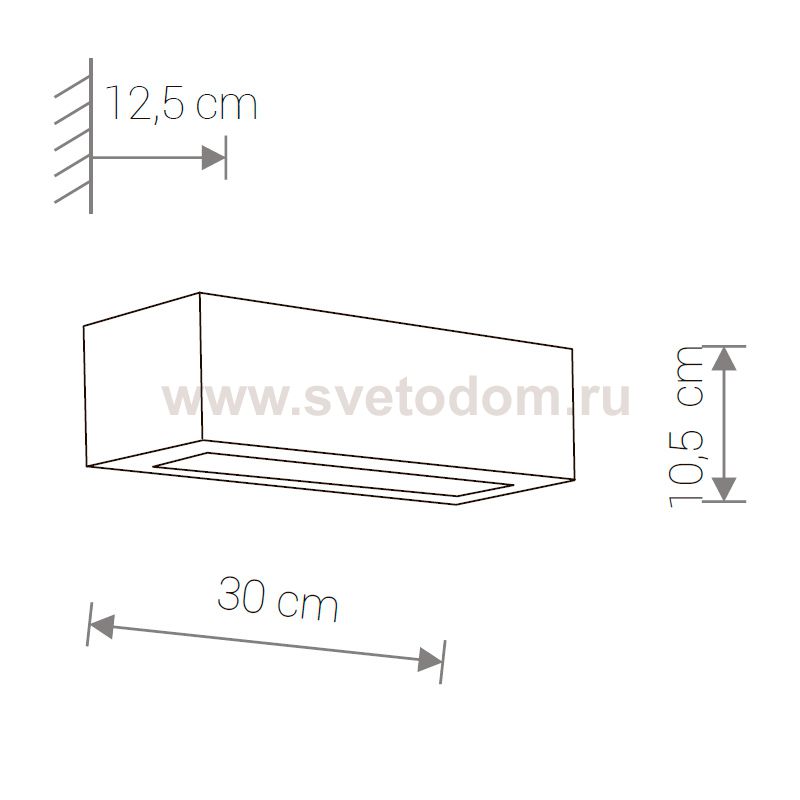 Светильник настенный Nowodvorski GIPSY S 2206
