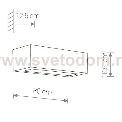 Светильник настенный Nowodvorski GIPSY S 2206
