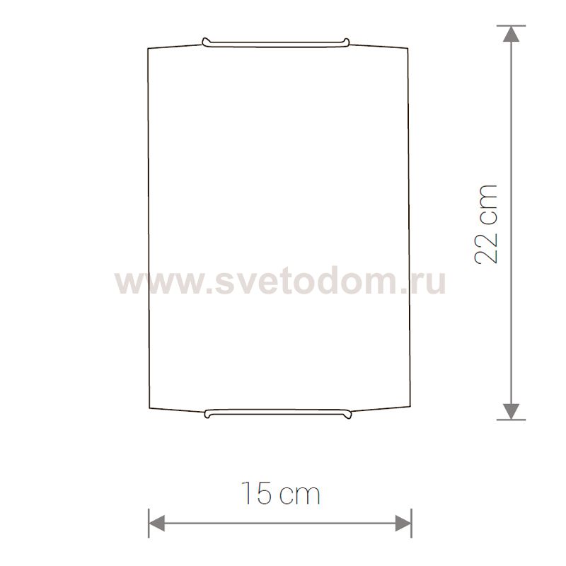 Светильник настенно-потолочный Nowodvorski LUX mat 1 2267