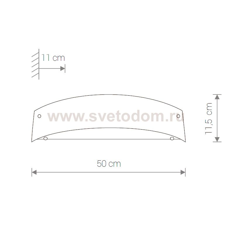 Светильник настенный Nowodvorski VELVET classic L 2468
