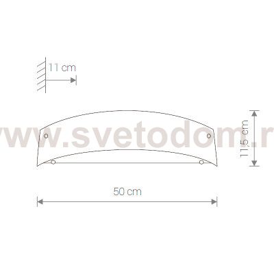 Светильник настенный Nowodvorski VELVET classic L 2468