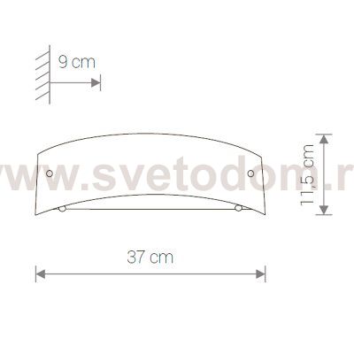 Светильник настенный Nowodvorski VELVET classic M 2469