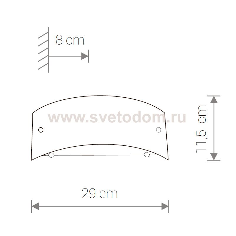 Светильник настенный Nowodvorski VELVET classic S 2470