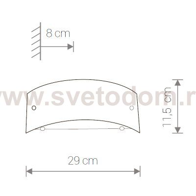 Светильник настенный Nowodvorski VELVET classic S 2470