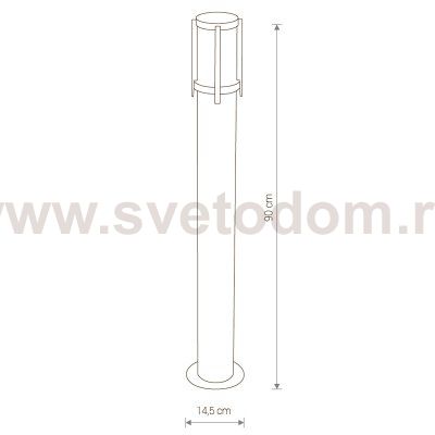 Уличный светильник Nowodvorski SIROCCO I 3396
