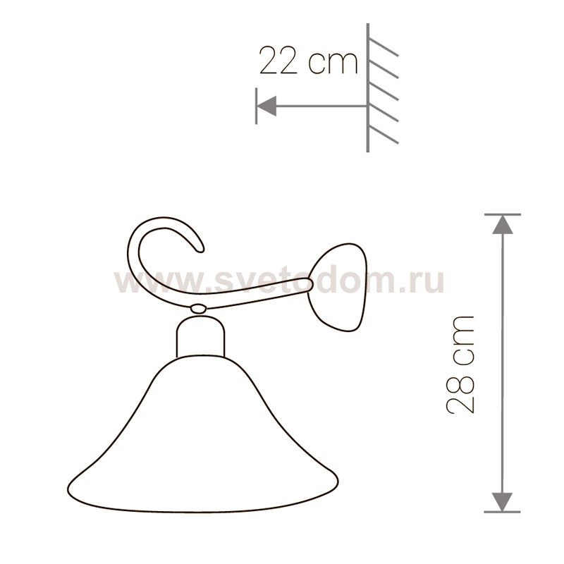 Бра Nowodvorski FLORES I 3524
