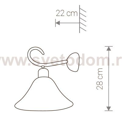 Бра Nowodvorski FLORES I 3524