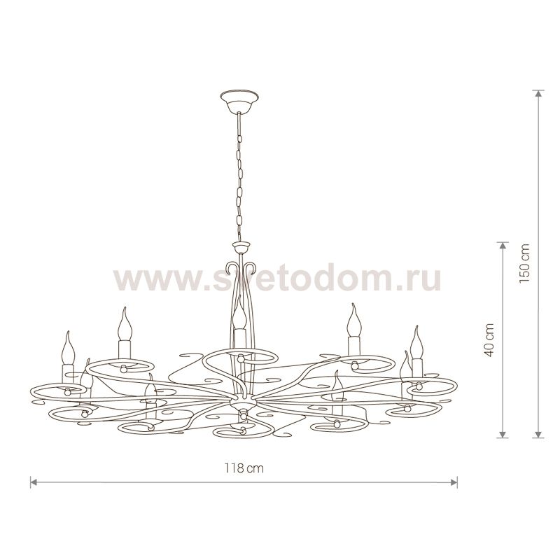 Люстра подвесная Nowodvorski DAKAR X 3648