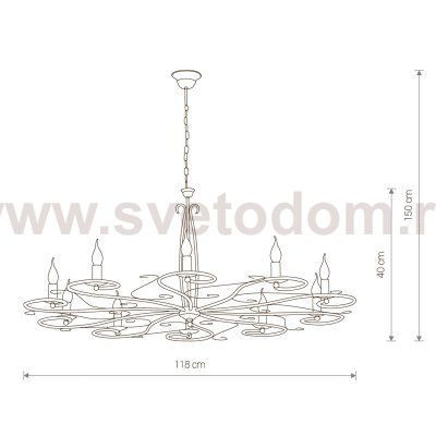 Люстра подвесная Nowodvorski DAKAR X 3648