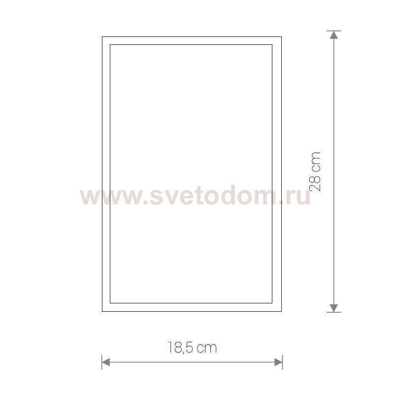 Светильник настенно-потолочный Nowodvorski GARDA I 3755