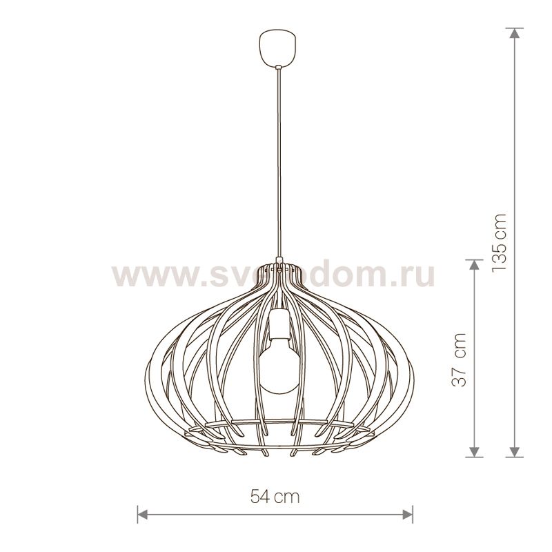 Светильник подвесной Nowodvorski IKA I D 4174