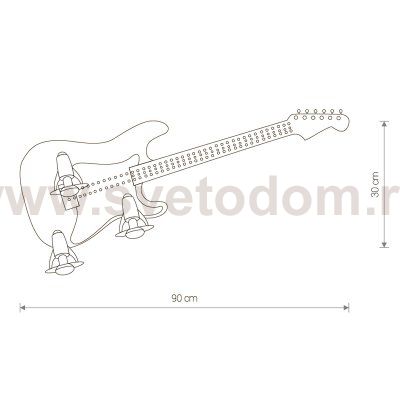 Светильник настенный Nowodvorski GUITAR III LED 4223