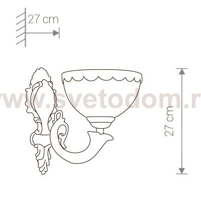 Бра Nowodvorski OLIMPIA I 4356