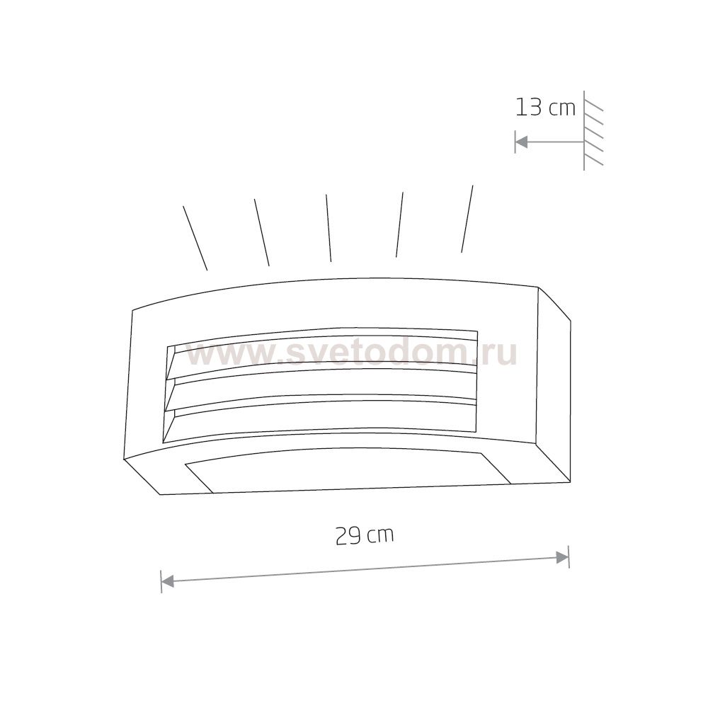 Настенный светильник Nowodvorski 4387 ORINOKO