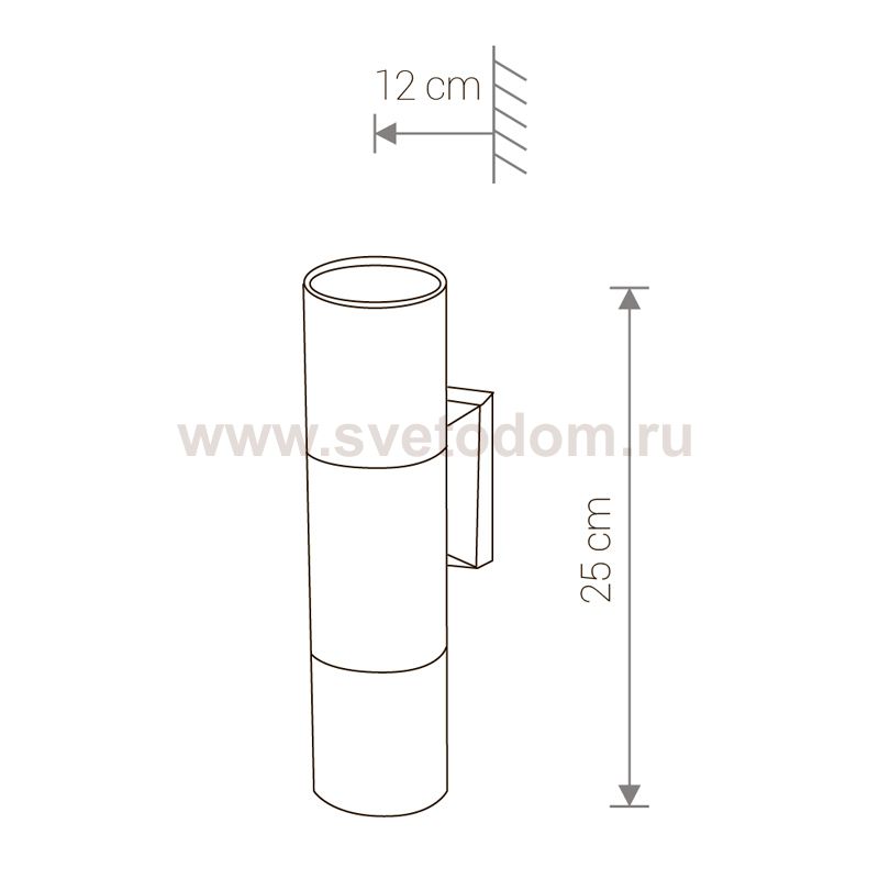 Уличный настенный светильник Nowodvorski NEGRO II 4426