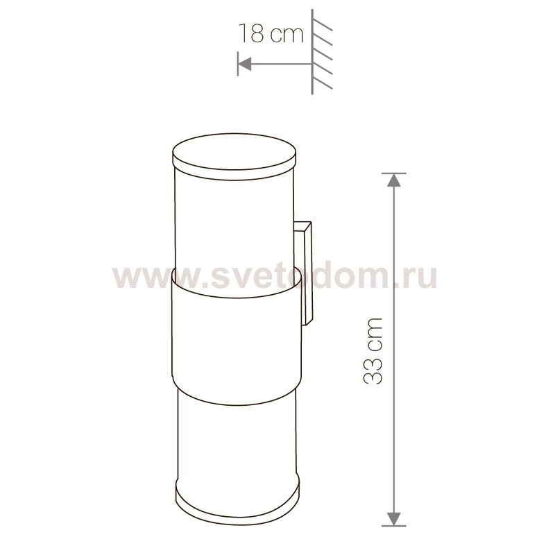 Уличный настенный светильник Nowodvorski TORRENS II 4431