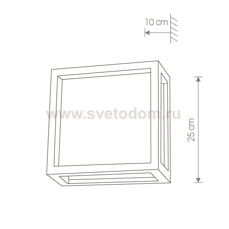 Уличный настенный светильник Nowodvorski INDUS 4440