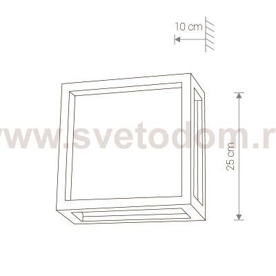 Уличный настенный светильник Nowodvorski INDUS 4440