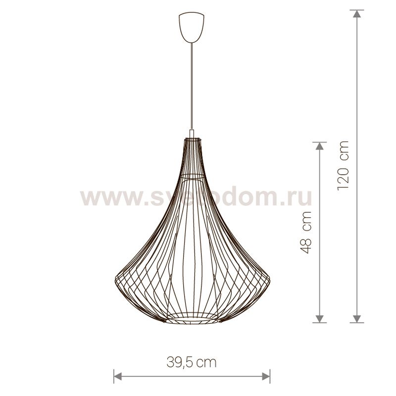 Люстра подвесная Nowodvorski KAREN WHITE 4608