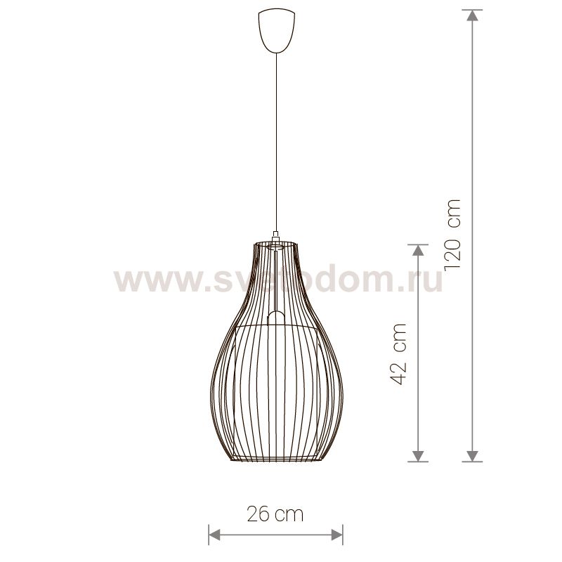 Люстра подвесная Nowodvorski CAMILLA BLACK 4610