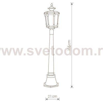 Уличный светильник Nowodvorski AMUR I 4694