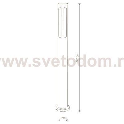 Уличный светильник Nowodvorski MEKONG I 4698