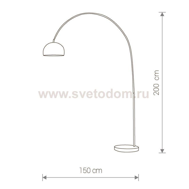 Торшер Nowodvorski COSMO CHROM S 4917