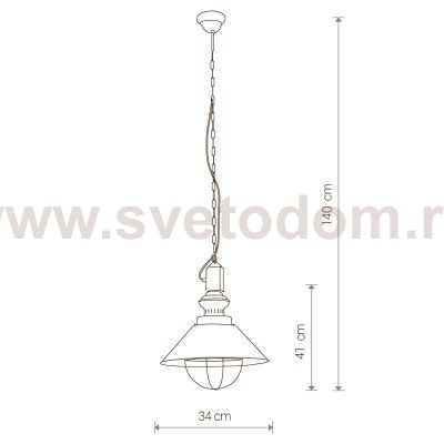 Светильник подвесной Nowodvorski LOFT CHOCOLATE I 5057