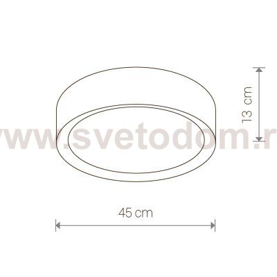 Светильник потолочный Nowodvorski ALEHANDRO WHITE 45 5271