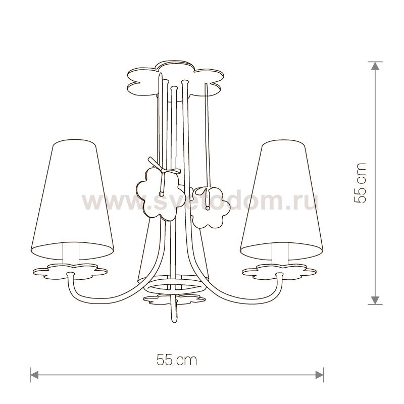 Люстра потолочная Nowodvorski PRASLIN III 5304