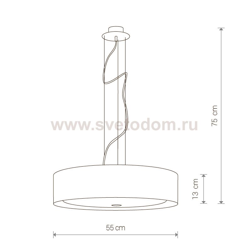 Люстра подвесная Nowodvorski ALEHANDRO WHITE 55 5345