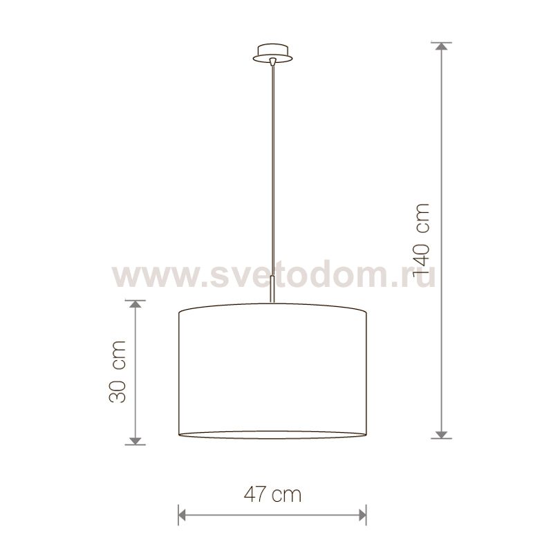 Светильник подвесной Nowodvorski ALICE WHITE I L 5384