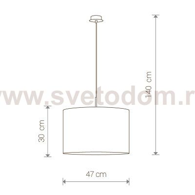 Светильник подвесной Nowodvorski ALICE WHITE I L 5384