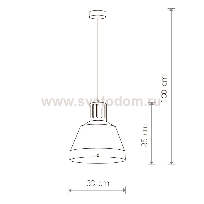 Светильник подвесной Nowodvorski INDUSTRIAL CONCRETE I M 5531