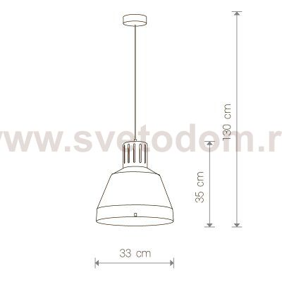 Светильник подвесной Nowodvorski INDUSTRIAL CONCRETE I M 5531