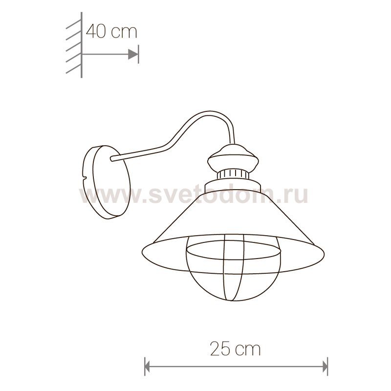 Бра Nowodvorski LOFT I 5554