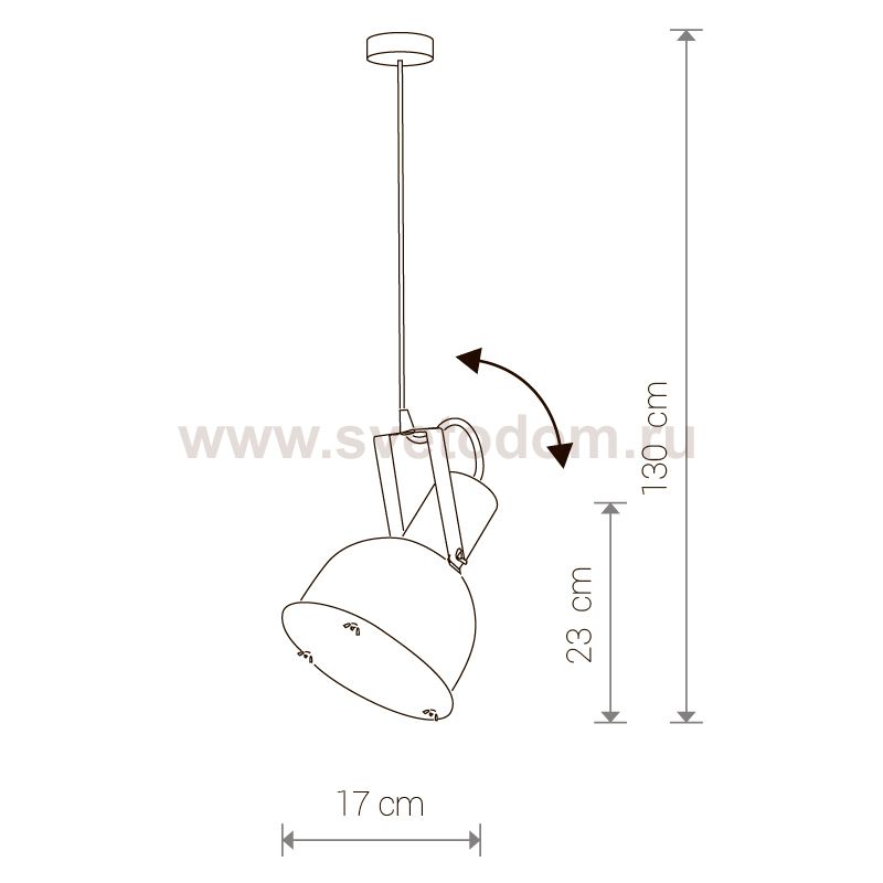 Светильник подвесной Nowodvorski INDUSTRIAL CONCRETE I S 5647