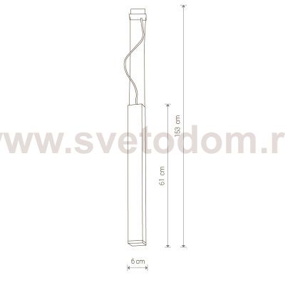 Светильник подвесной Nowodvorski BRYCE WHITE I L 5675