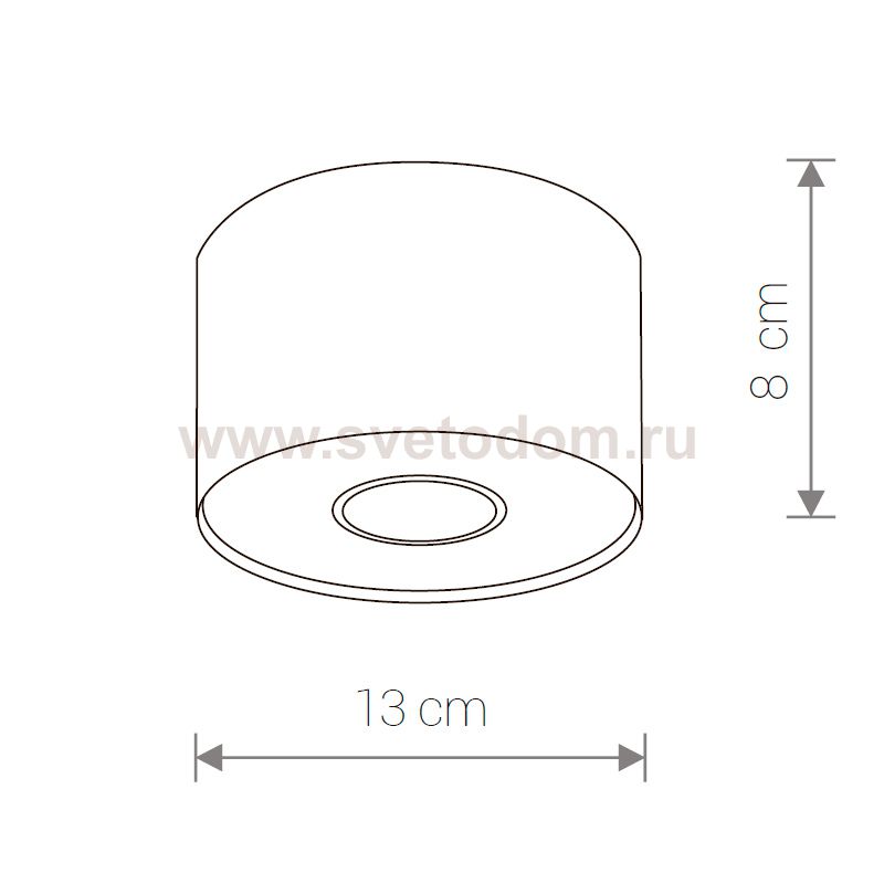 Светильник накладной Nowodvorski POINT SILVER / GRAPHITEE S 6003